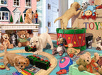 RAVENSBURGER JIGSAW PUZZLE 150 PIECES XXL - LITTLE PAWS PLAYTIME (PUPPIES) #12000865