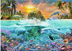 RAVENSBURGER CASSE-TÊTE 1000 PIÈCES - L'ÎLE SOUS-MARINE #12000887