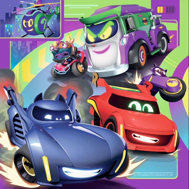 RAVENSBURGER CASSE-TÊTE 3 X 49 PIÈCES - APPEL À TOUS LES BATWHEELS DC #12001056