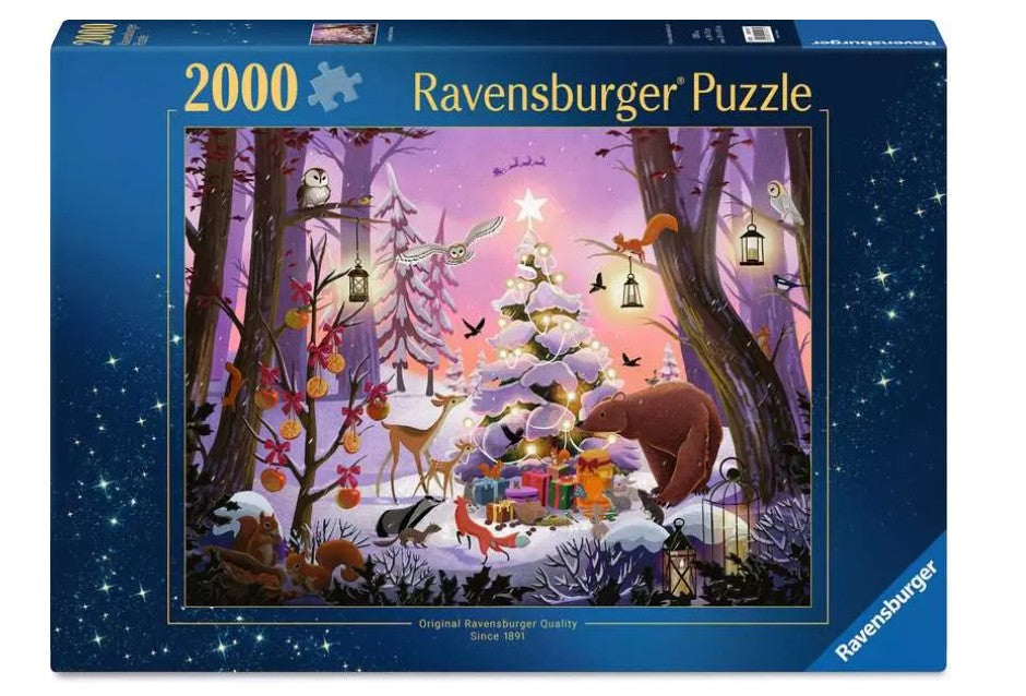 RAVENSBURGER CASSE-TÊTE 2000 PIÈCES - NUIT DE NOËL ENCHANTÉE #12001417