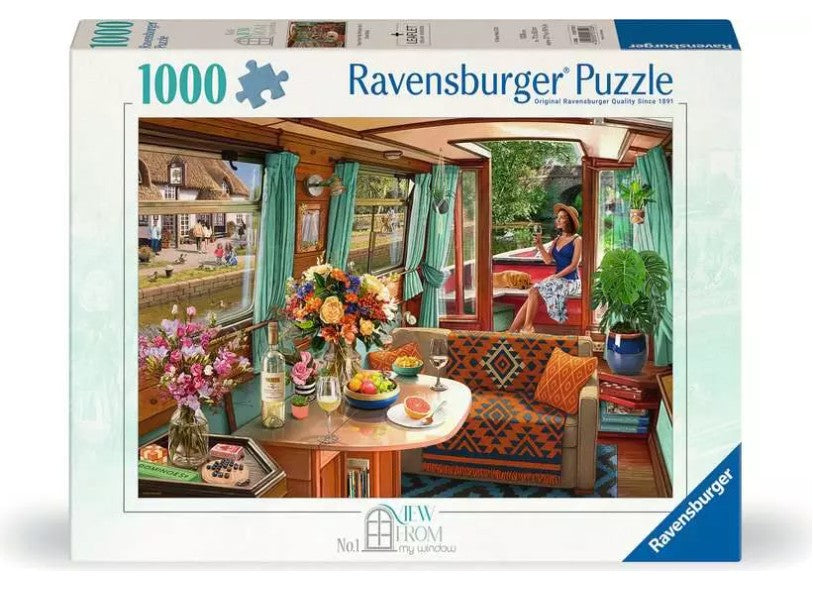 RAVENSBURGER CASSE-TÊTE 1000 PIÈCES - BATEAU FLUVIAL #12001723