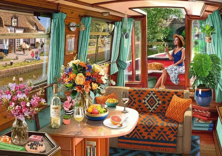 RAVENSBURGER CASSE-TÊTE 1000 PIÈCES - BATEAU FLUVIAL #12001723
