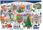 RAVENSBURGER JIGSAW PUZZLE 1000 PIECES - THE ENCHANTING CHRISTMAS TOWN #12001758