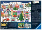 RAVENSBURGER JIGSAW PUZZLE 1000 PIECES - THE ENCHANTING CHRISTMAS TOWN #12001758