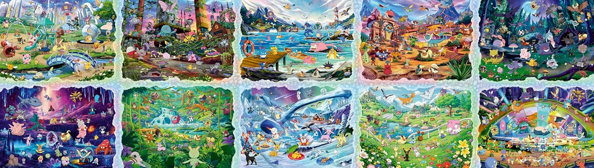 RAVENSBURGER CASSE-TÊTE 40 320 PIÈCES - VOYAGE DE CÉLÉBRATION POKÉMON #12001899 (FRAIS DE TRANSPORT EN PLUS VOIR DESCRIPTION ICI-BAS)