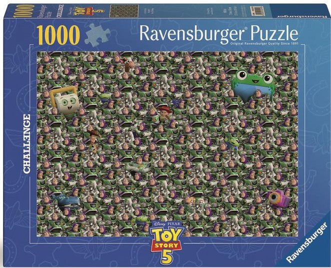 RAVENSBURGER CASSE-TÊTE 1000 PIÈCES - HISTOIRE DE JOUETS 5 - BUZZ LIGHTYEAR CHALLENGE #12002015