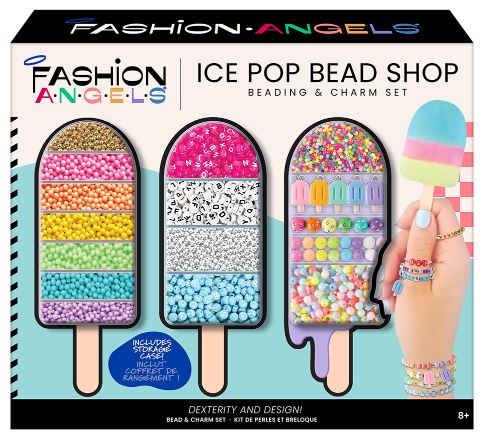 FASHION ANGELS - ICE POP BEAD SHOP - KIT DE PERLES ET DE BRELOQUES