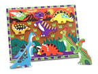 MELISSA AND DOUG - CASSE-TÊTE EN BOIS GROSSES PIÈCES - DINOSAURE