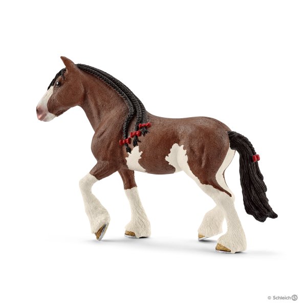 SCHLEICH - JUMENT CLYDESDALE #13809