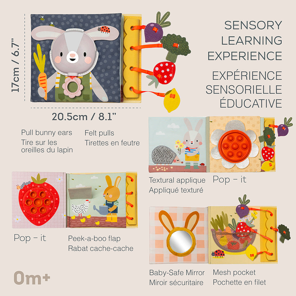 TAF TOYS - MON PREMIER LIVRE D'ACTIVITÉ JARDIN