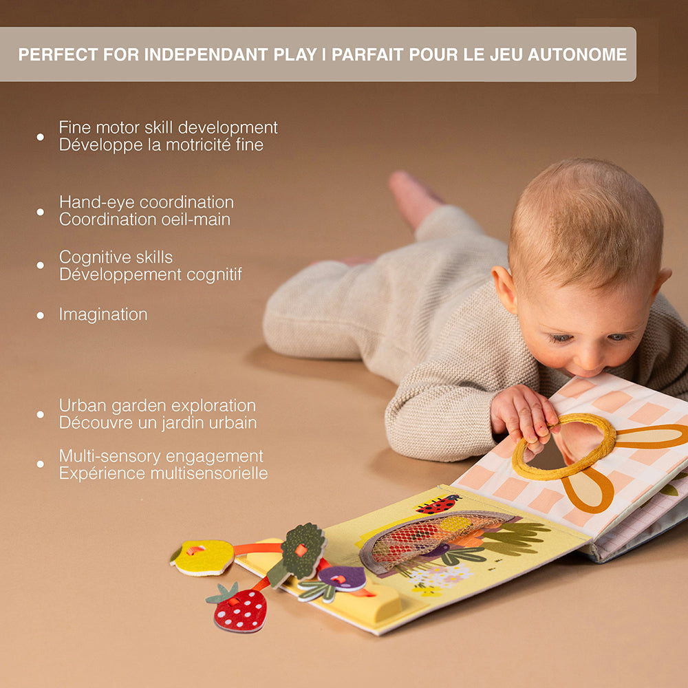 TAF TOYS - MON PREMIER LIVRE D'ACTIVITÉ JARDIN