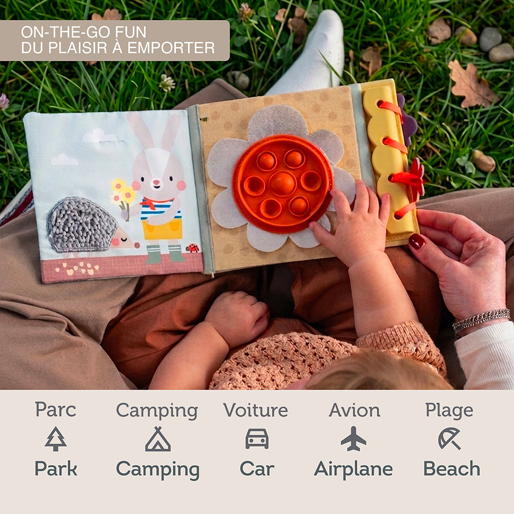 TAF TOYS - MON PREMIER LIVRE D'ACTIVITÉ JARDIN
