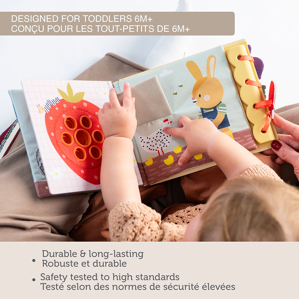 TAF TOYS - MON PREMIER LIVRE D'ACTIVITÉ JARDIN