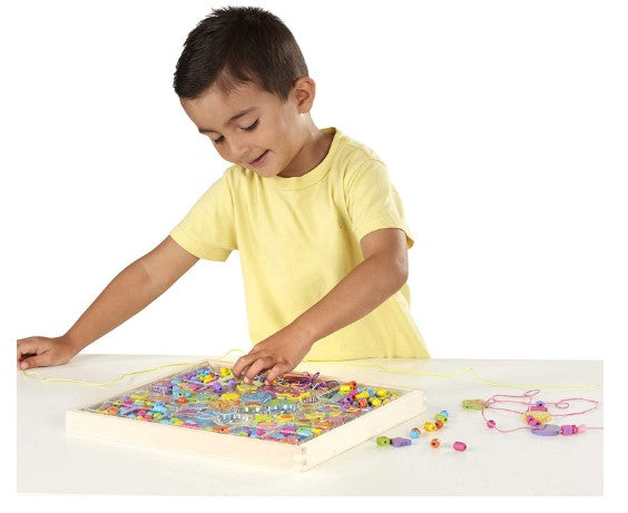 MELISSA AND DOUG - WOODEN BEAD BOUQUET
