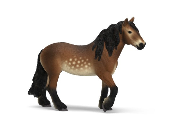SCHLEICH - JUMENT DE RACE NORDIQUE SUÉDOISE À SANG FROID #14927
