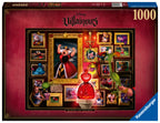 // RAVENSBURGER CASSE-TÊTE 1000 PIÈCES - DISNEY VILLAINOUS REINE DE COEUR #15026 (MAINTENANT #12001111)