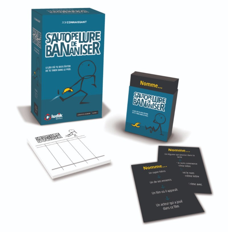 JEU JOE CONNAISSANT S'AUTOPELURE DE BANANISER - LUDIK QUÉBEC