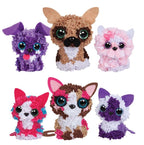 PLUSHCRAFT ENSEMBLE 6 MIGNONS ANIMAUX 3D