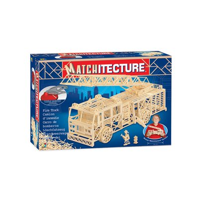 MATCHITECTURE - CAMION DE POMPIER 1500 PIÈCES