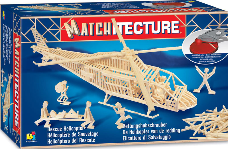 MATCHITECTURE - HELICOPTERE DE SAUVETAGE 500 PIÈCES