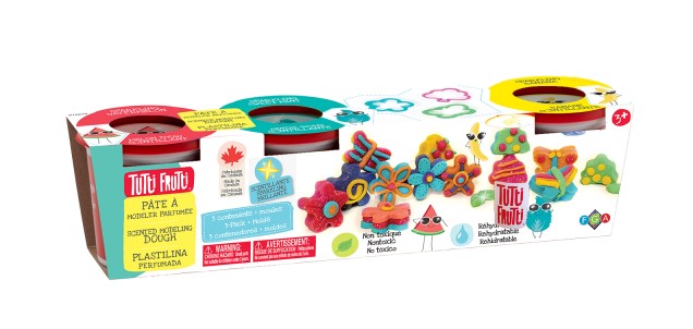 TUTTI FRUTTI - 3 SHIMMERING POTS AND MOLDS
