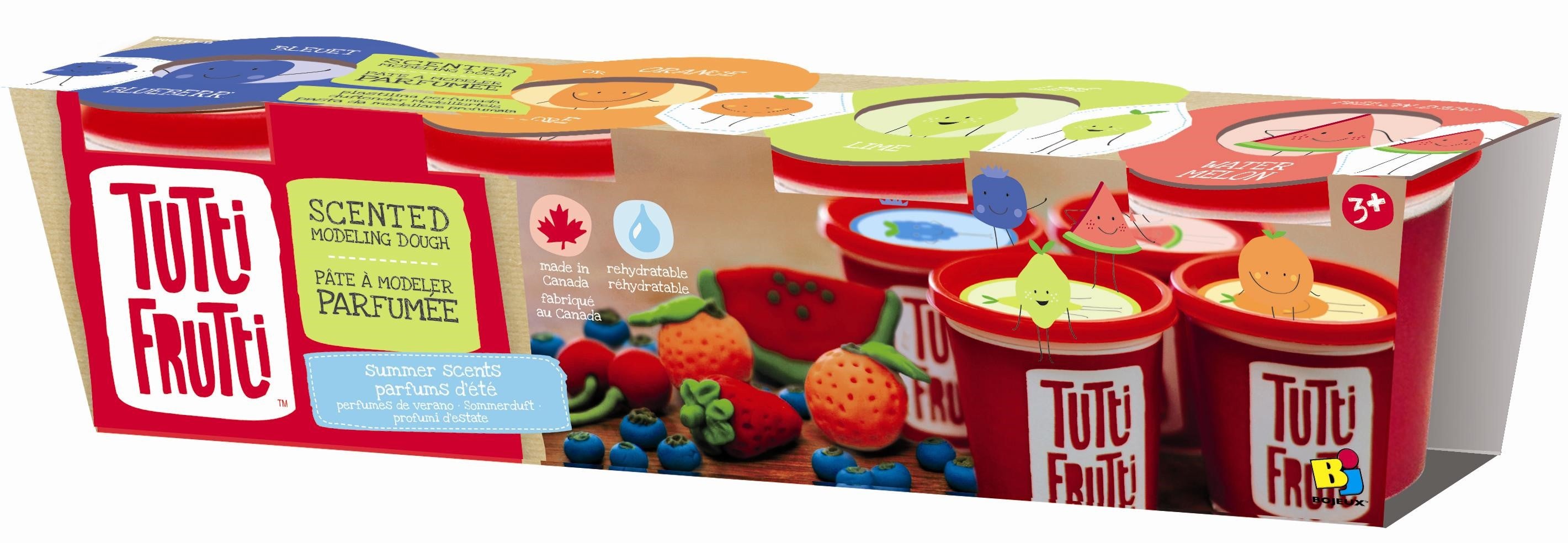 TUTTI FRUTTI - 4 POTS - SUMMER SCENT