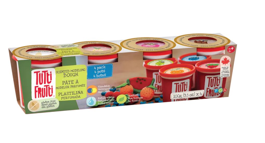 TUTTI FRUTTI - 4 POTS PARFUM GÂTEAU SANS GLUTEN