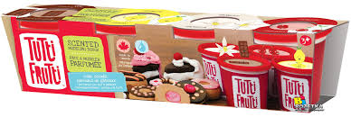 TUTTI FRUTTI - 4 POTS PARFUMS DE GÂTEAU