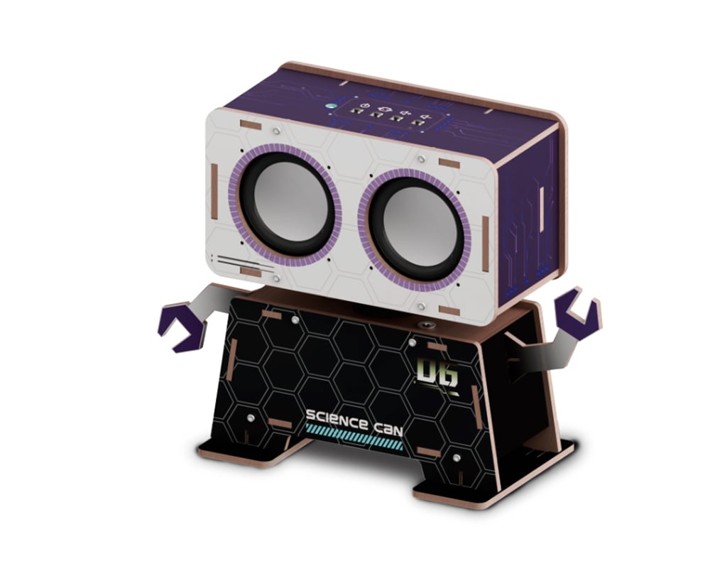 SCIENCE CAN - ENSEMBLE DE CONSTRUCTION MODULE SONORE (SOUNDBOX)