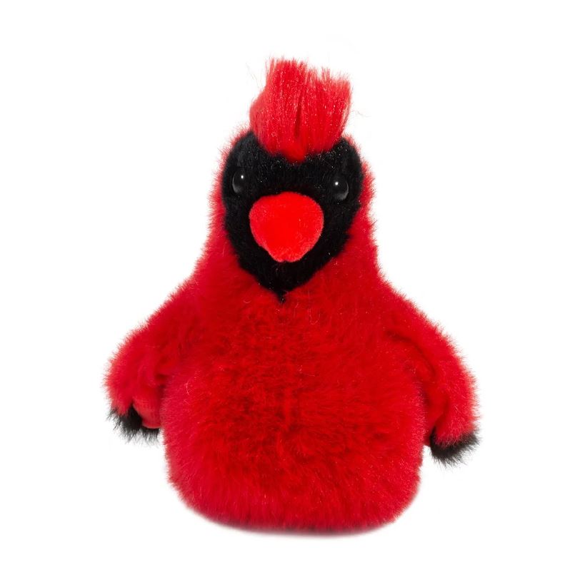 PELUCHE - CARMINE LE CARDINAL 6"