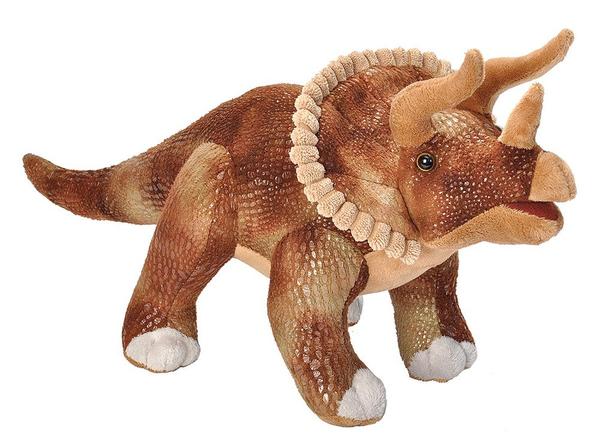 TRICERATOPS PLUSH 17" (DINOSAUR) (43 CM) - WILD REPUBLIC