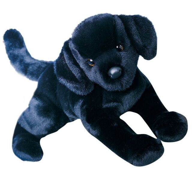 PELUCHE CHESTER LABRADOR NOIR LE CHIEN (16")