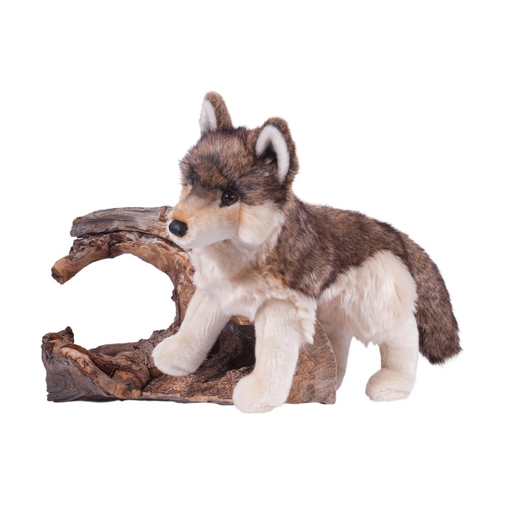 PLUSH - SMOKE WOLF (18")