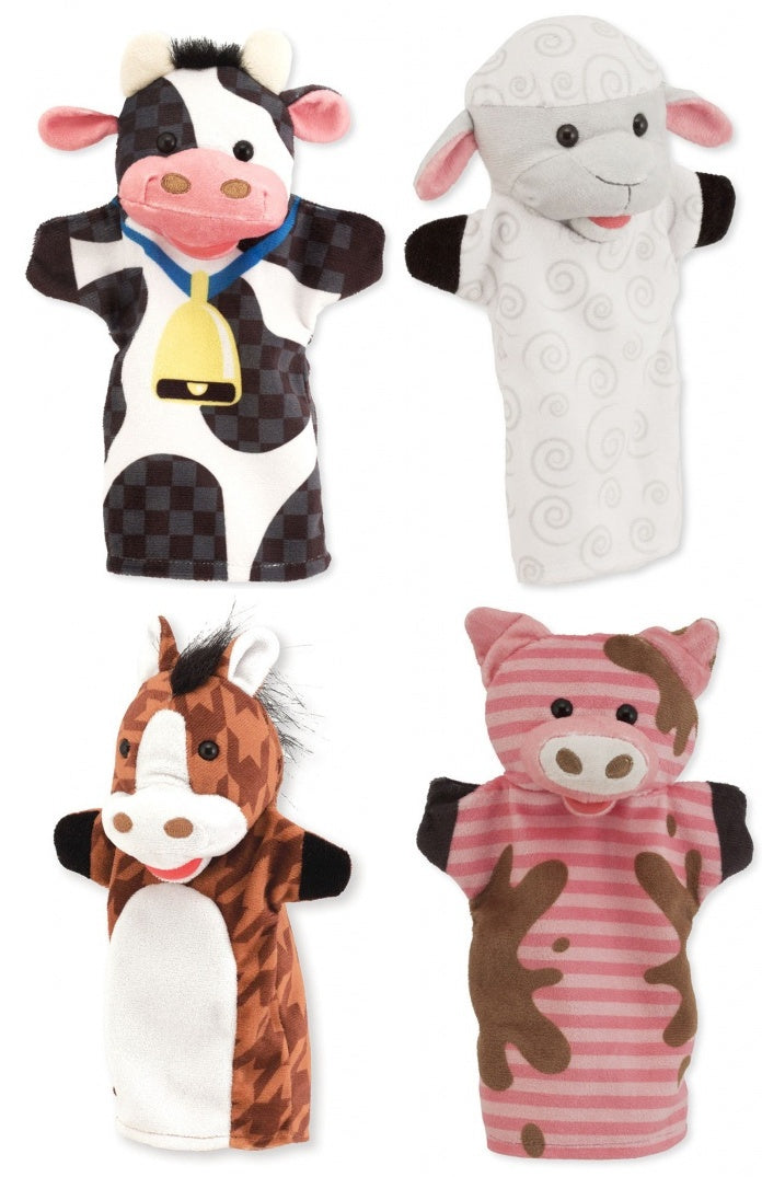 MELISSA AND DOUG - ENS DE 4 MARIONNETTES AMIS DE LA FERME