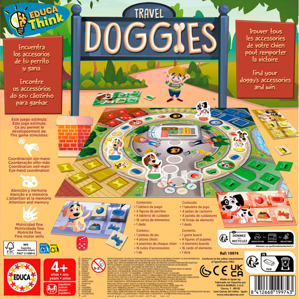 JEU TRAVEL DOGGIES