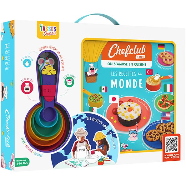 CHEFCLUB - COFFRET : LES RECETTES DU MONDE