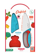 CHEF'S KNIFE - BLUE AND RED