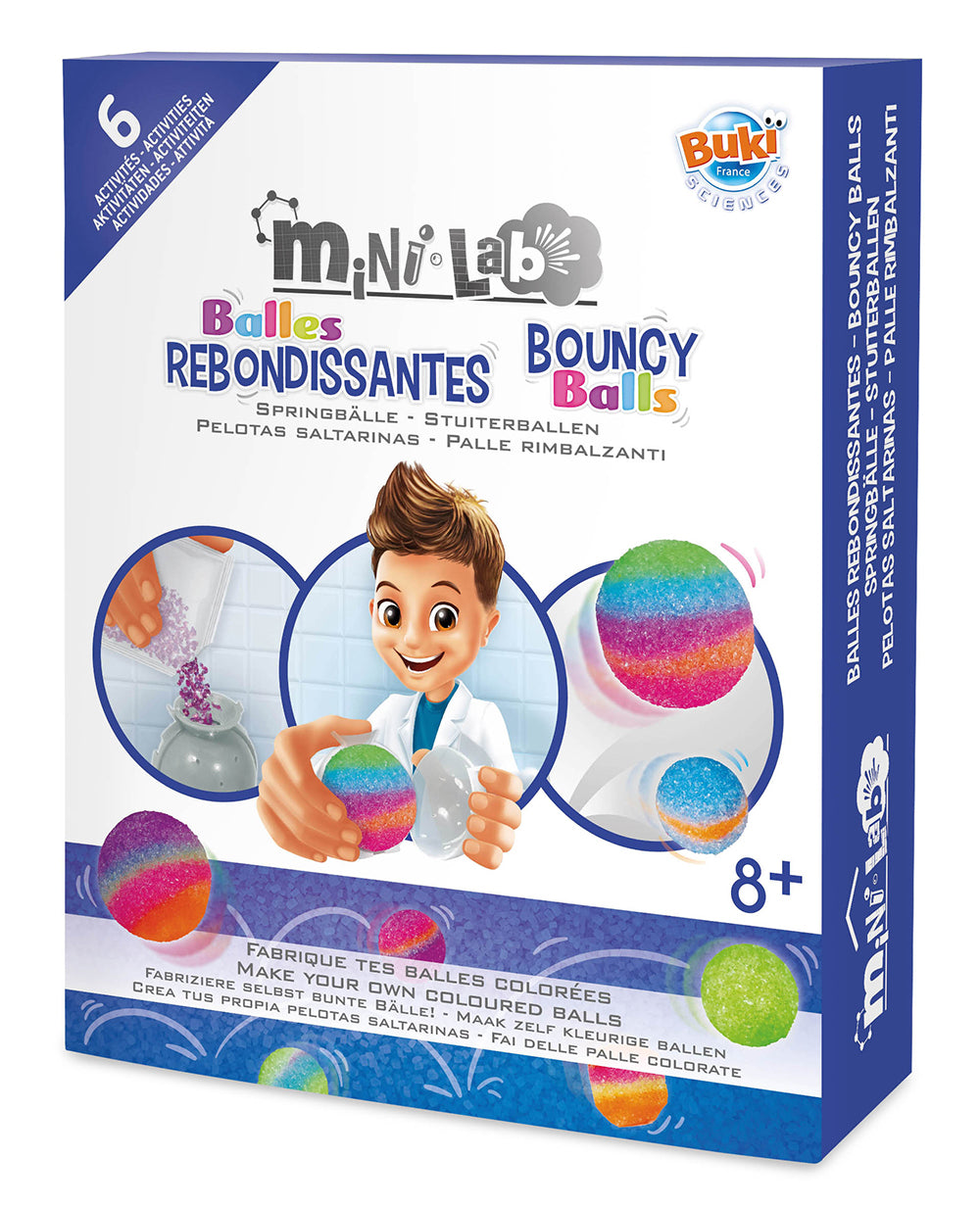 BUKI - MINI LAB - BALLES REBONDISSANTES