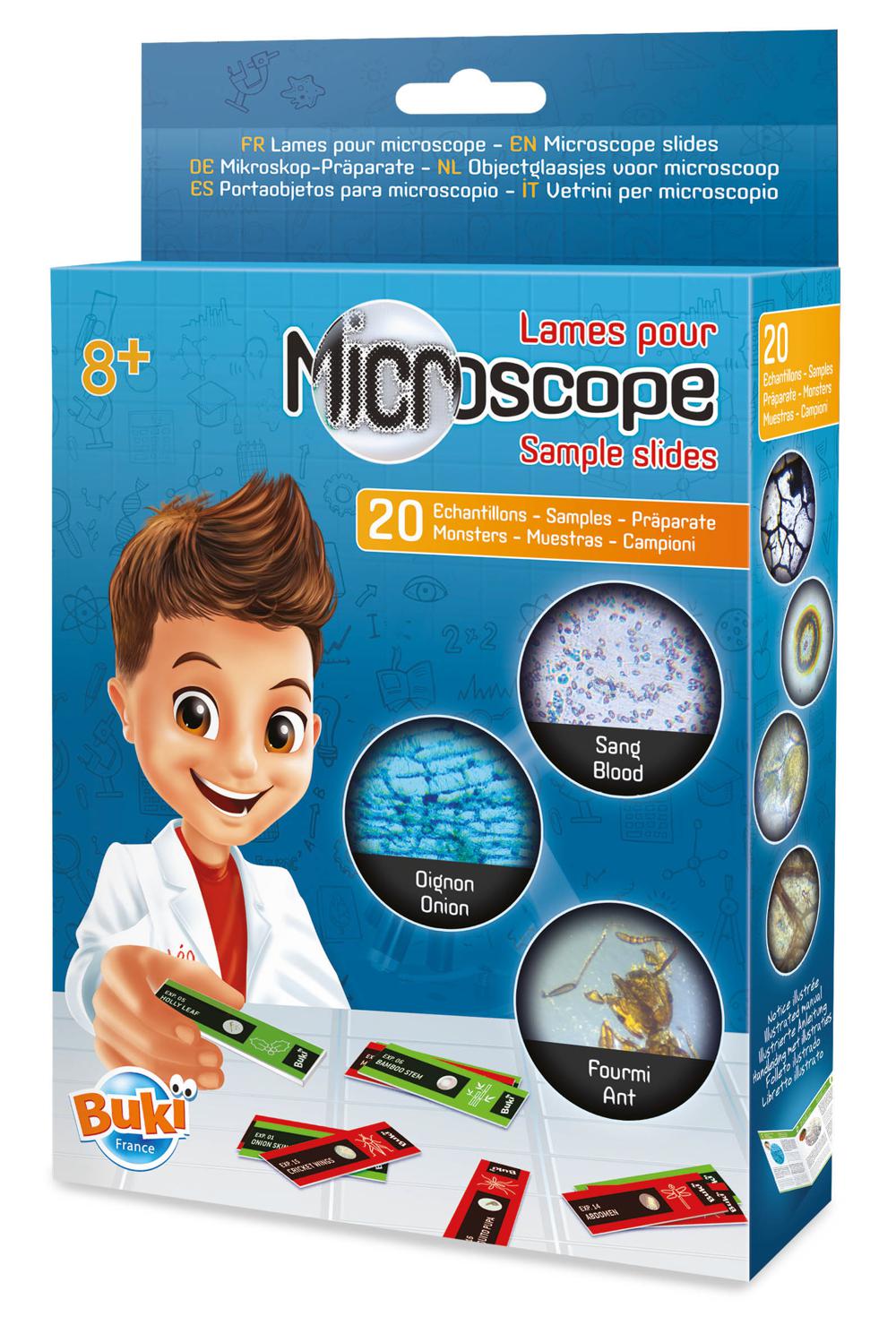 BUKI - LAMES POUR MICROSCOPE
