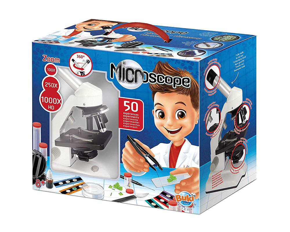 BUKI - MICROSCOPE + 50 EXPÉRIENCES