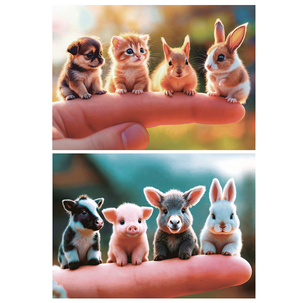 EDUCA PUZZLES 2X20 PIECES - BABY ANIMALS #20221