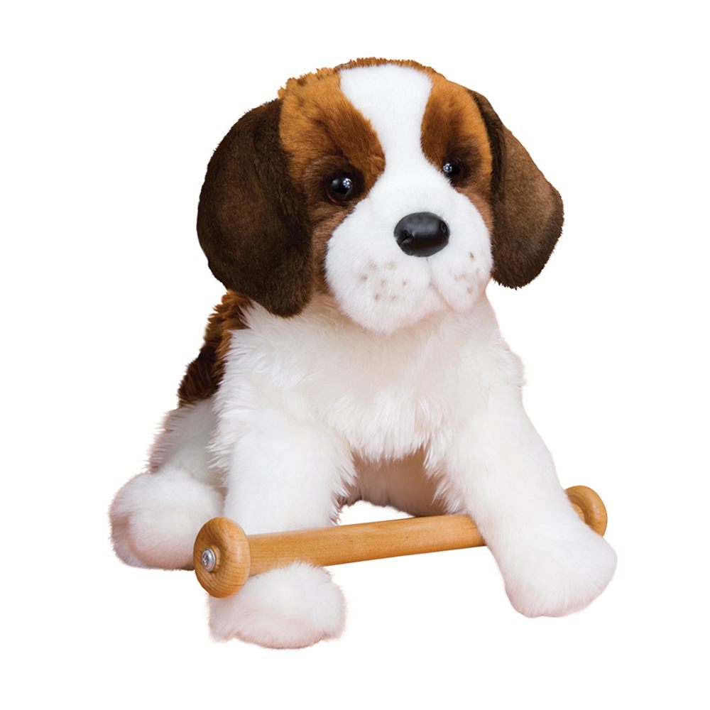 PELUCHE - OMA CHIEN SAINT-BERNARD (16")