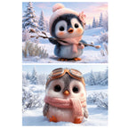 EDUCA 2X20 PIECE PUZZLES - CUTE PENGUINS #20505