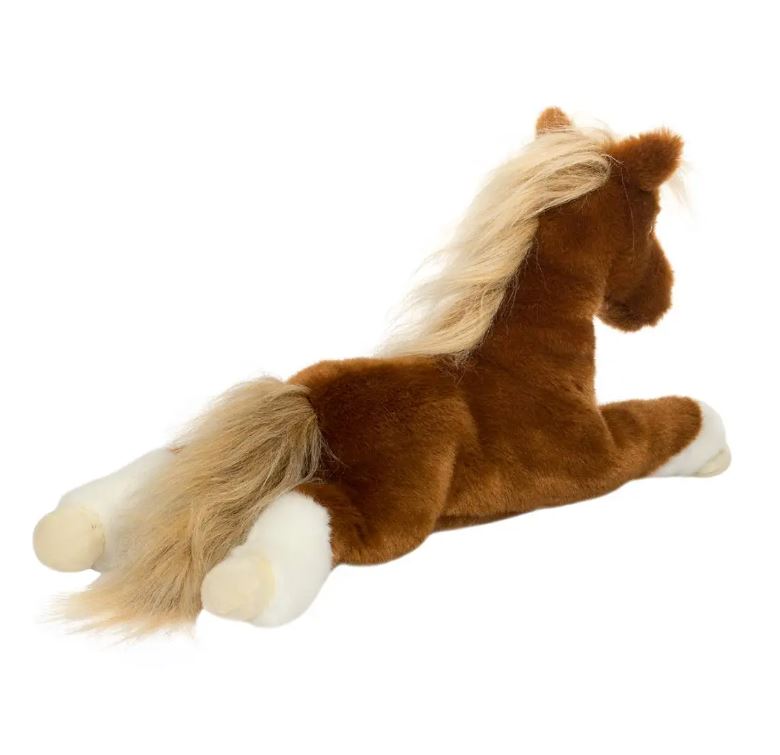 PELUCHE - CHEVAL ALEZAN WRANGLER 17"