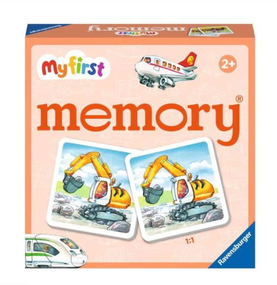 RAVENSBURGER GAME - MY FIRST MEMORY GAME - VEHICLES