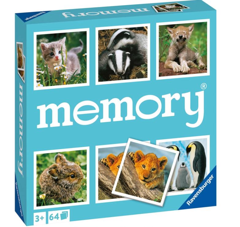 RAVENSBURGER - JEU DE MÉMOIRE - BÉBÉ ANIMAUX