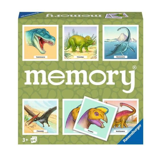 RAVENSBURGER - JEU DE MÉMOIRE DINOSAURES