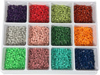 HAMA - 9600 PERLES AVEC BOÎTE DE TRI