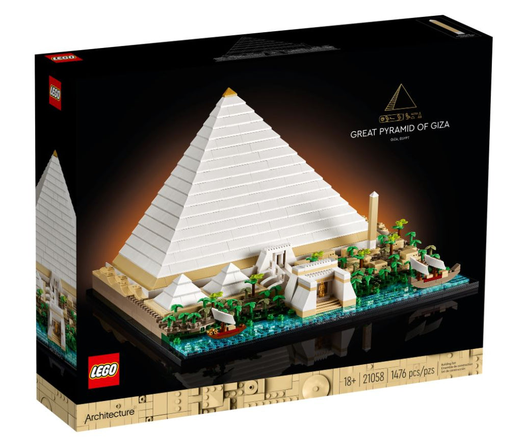 LEGO ARCHITECTURE - LA GRANDE PYRAMIDE DE GIZEH #21058