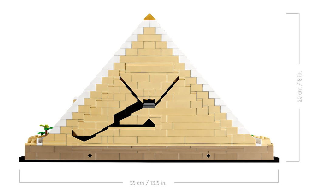 LEGO ARCHITECTURE - LA GRANDE PYRAMIDE DE GIZEH #21058